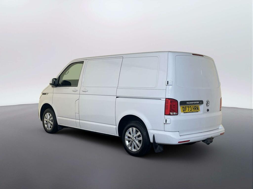 Volkswagen Transporter 2.0 Tdi T28 Highline Panel Van Dsg Fwd DF73HRM White #6
