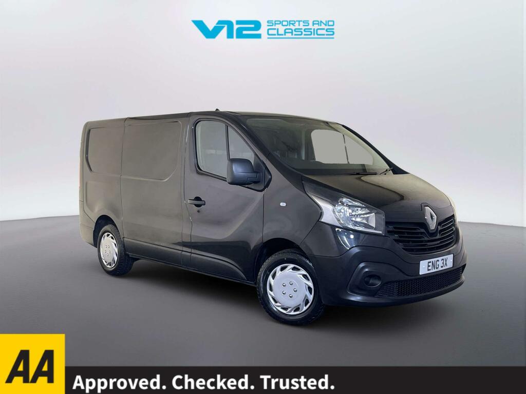 Renault Trafic 1.6 Dci 27 Business Panel Van Sw Black