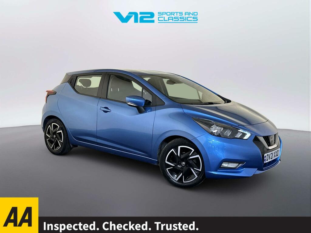 Nissan Micra 1.0 Ig-t Acenta Hatchback Euro 6 Blue