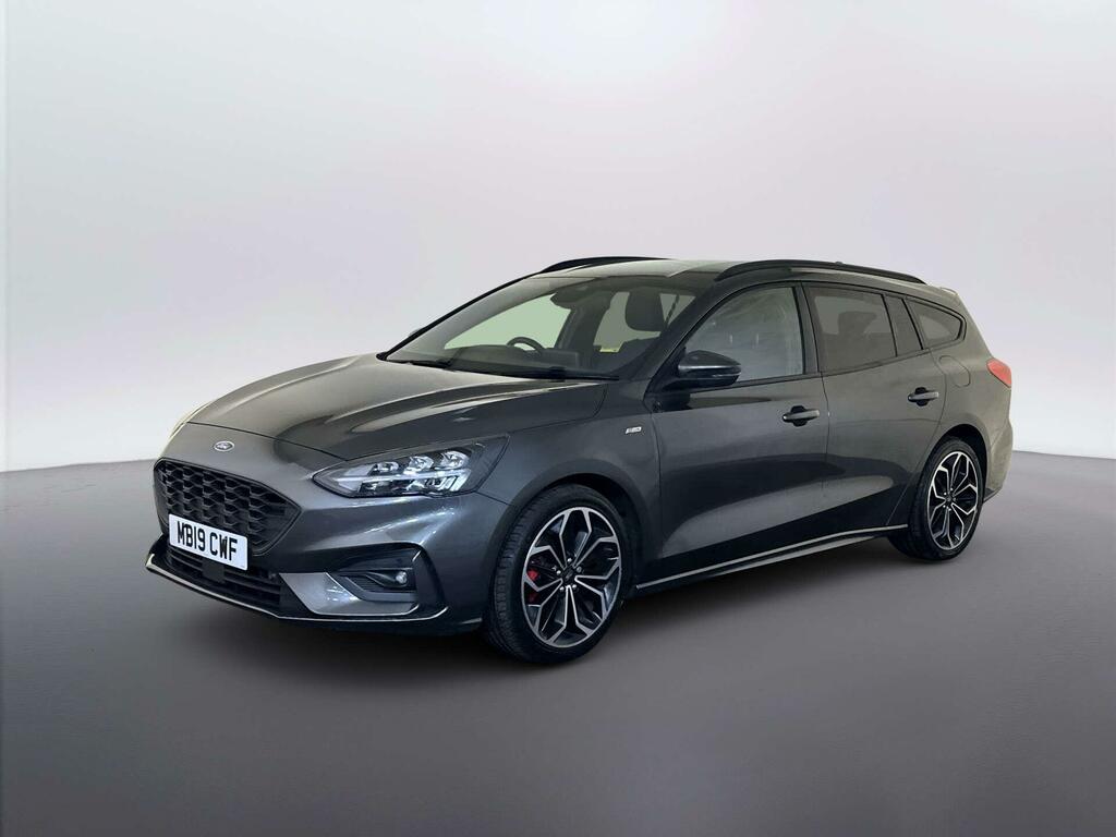 Ford Focus 1.0T Ecoboost St-line X Estate E MB19CWF Grey #4