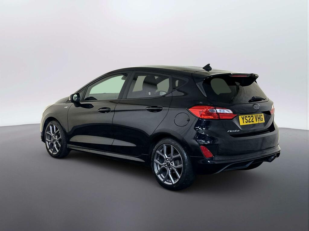 Ford Fiesta 1.0T Ecoboost St-line Hatchback YS22VHG Black #6