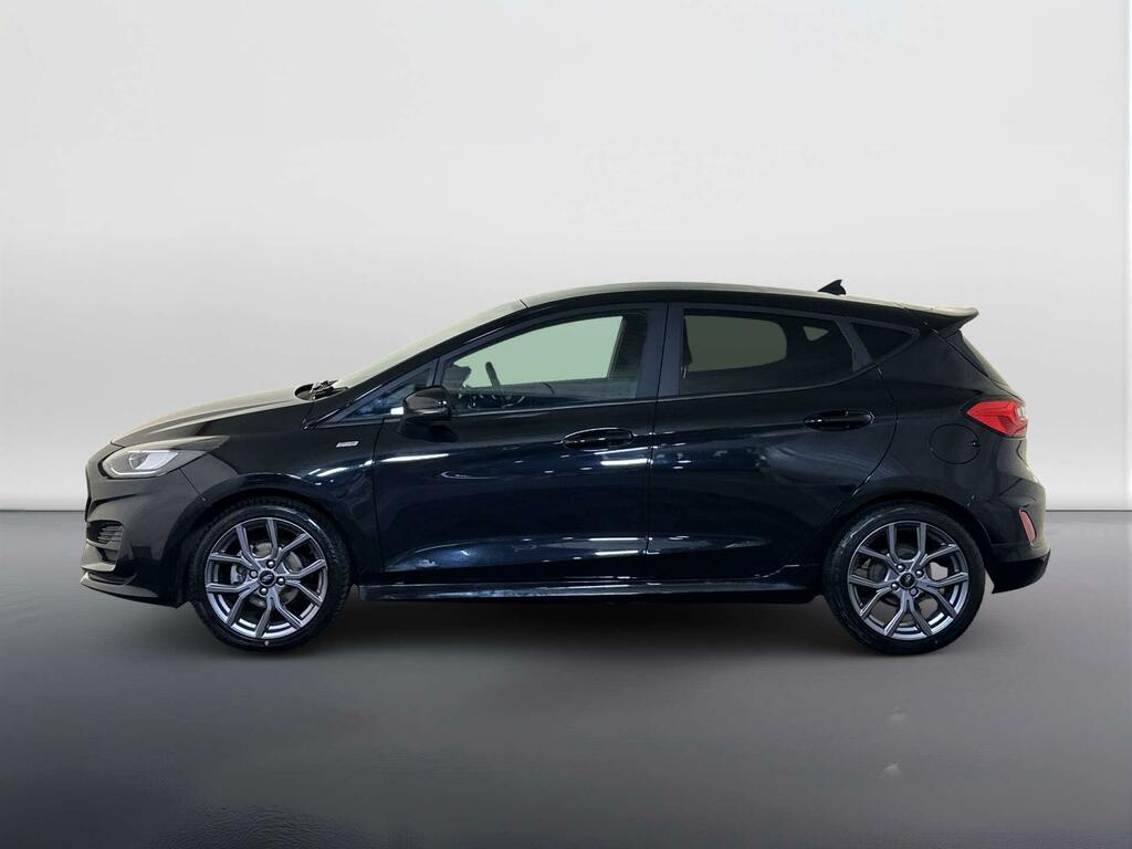 Ford Fiesta 1.0T Ecoboost St-line Hatchback YS22VHG Black #5