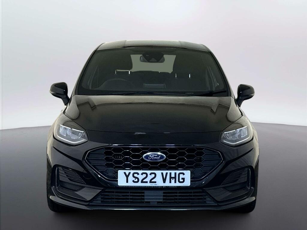 Ford Fiesta 1.0T Ecoboost St-line Hatchback YS22VHG Black #3