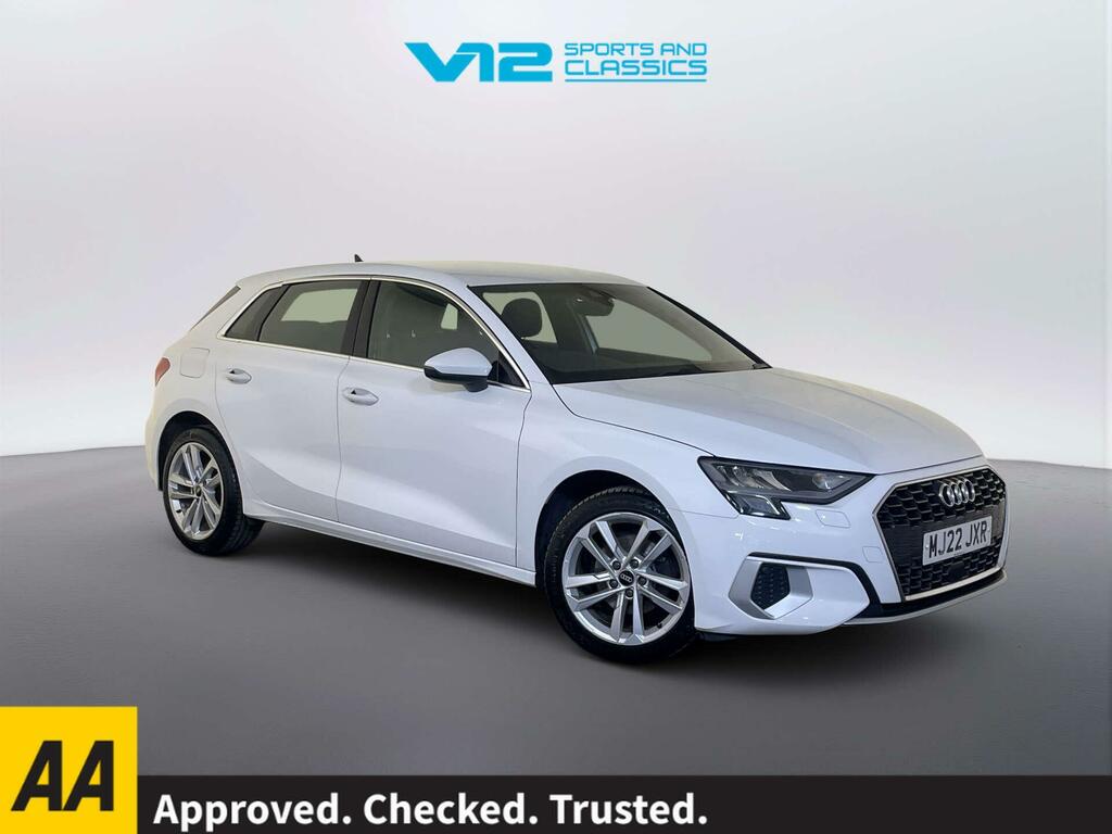 Audi A3 1.0 Tfsi 30 Sport Sportback Euro MJ22JXR White