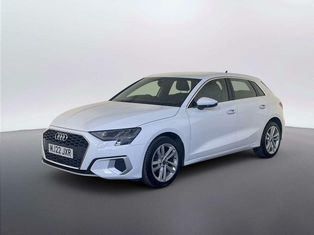 Audi A3 1.0 Tfsi 30 Sport Sportback Euro MJ22JXR White #4