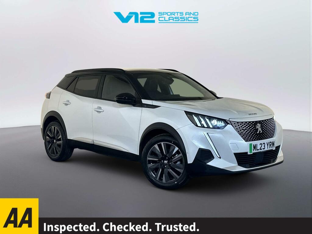 Peugeot e-2008 50Kwh Gt Premium Suv 7Kw Charge White