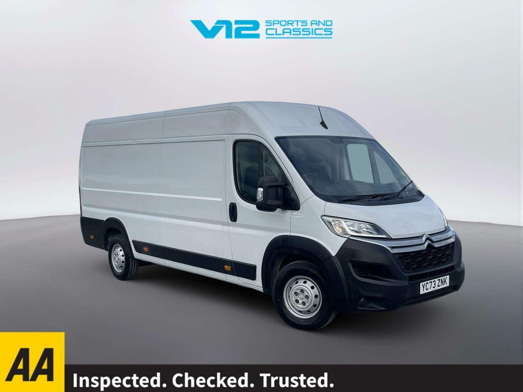 Citroen Relay 2.2 Bluehdi 35 Enterprise Edition Panel Van Di White