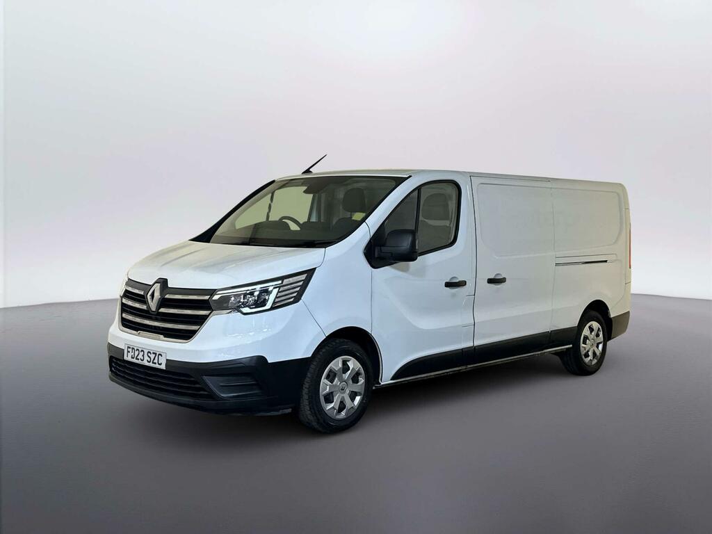 Renault Trafic 2.0 Dci Blue Ll30 Advance Panel Van Man FD23SZC White #4