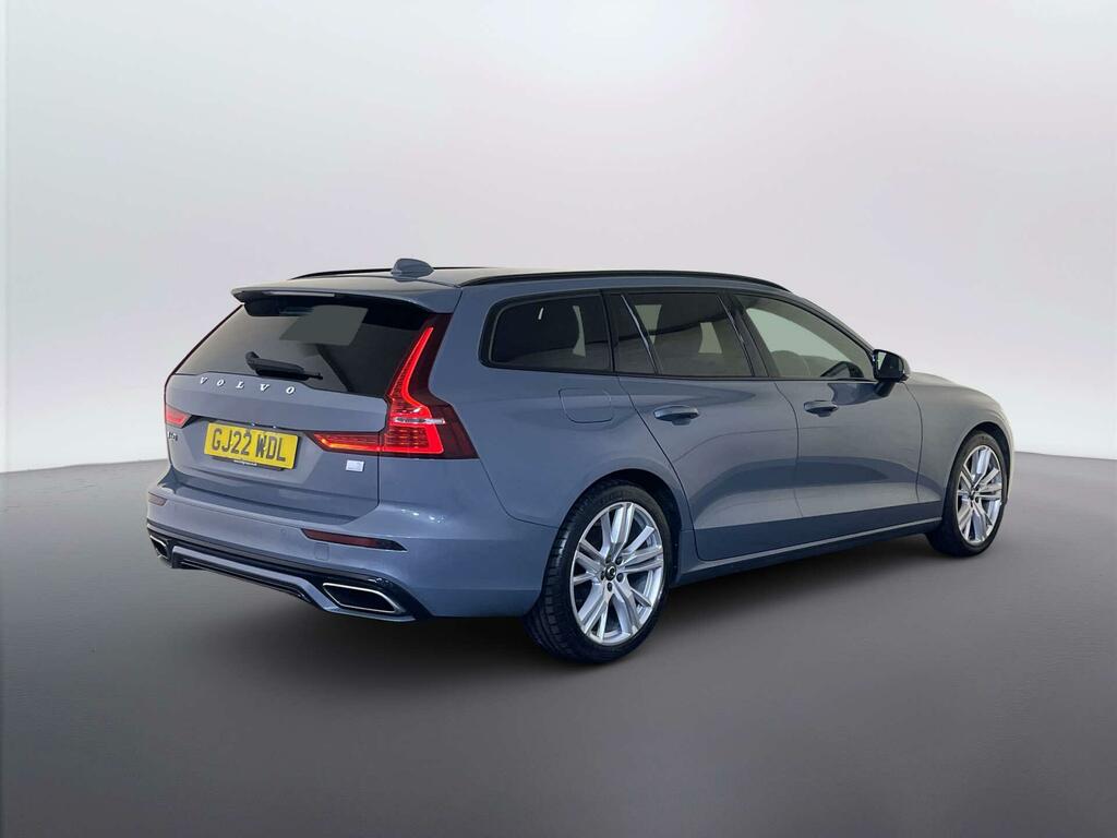 Volvo V60 2.0 T6 350 Rc Phev Ultimate Dark Awd White #8