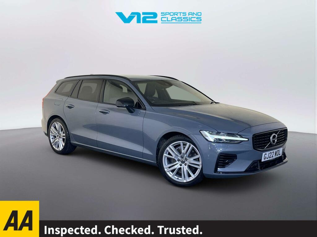 Volvo V60 2.0 T6 350 Rc Phev Ultimate Dark Awd White #1