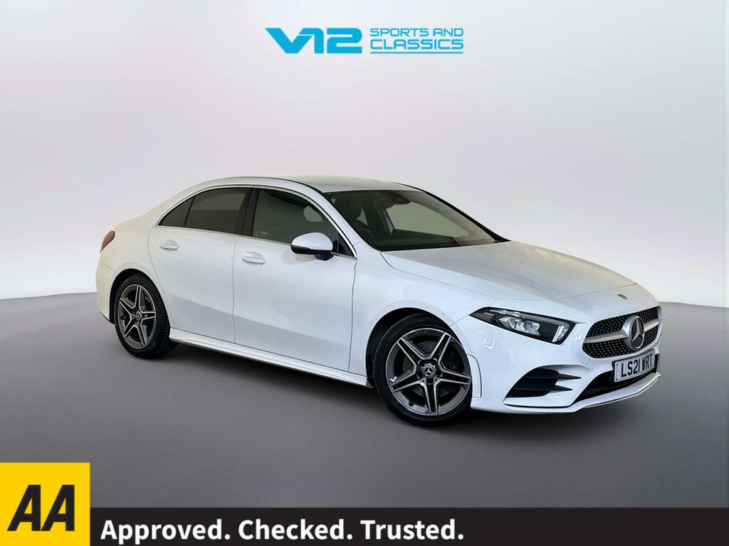 Mercedes-Benz A Class 2.0 A220d Amg Line Saloon 8G-dct Euro 6 White