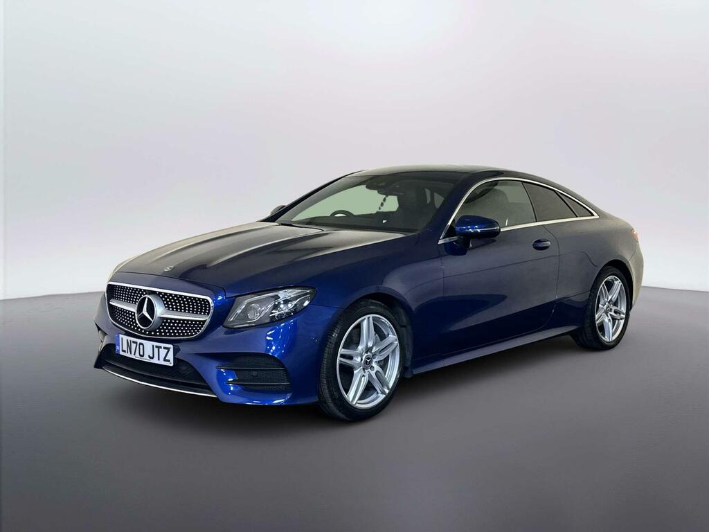 Mercedes-Benz E Class 2.0 E220d Amg Line Premium Coupe G-tr LN70JTZ Blue #4