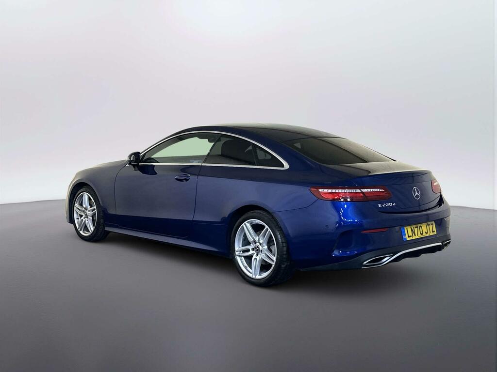 Mercedes-Benz E Class 2.0 E220d Amg Line Premium Coupe G-tr LN70JTZ Blue #6