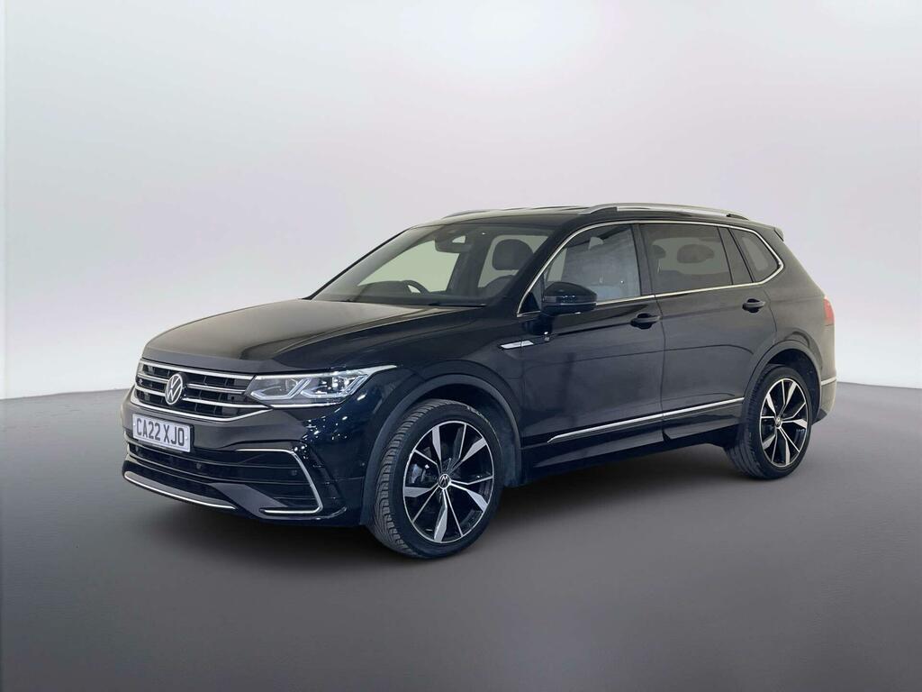 Volkswagen Tiguan Allspace 1.5 Tsi R-line Suv Dsg Euro 6 Ss 15 Black #4