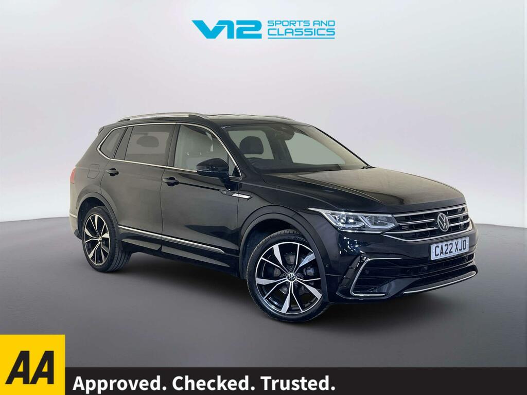 Volkswagen Tiguan Allspace 1.5 Tsi R-line Suv Dsg Euro 6 Ss 15 Black