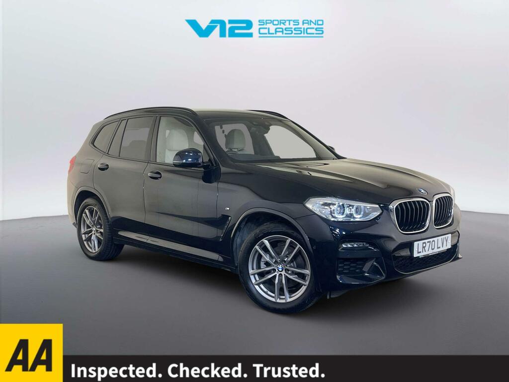 BMW X3 2.0 20D M Sport Suv Xdrive Euro 6 Black