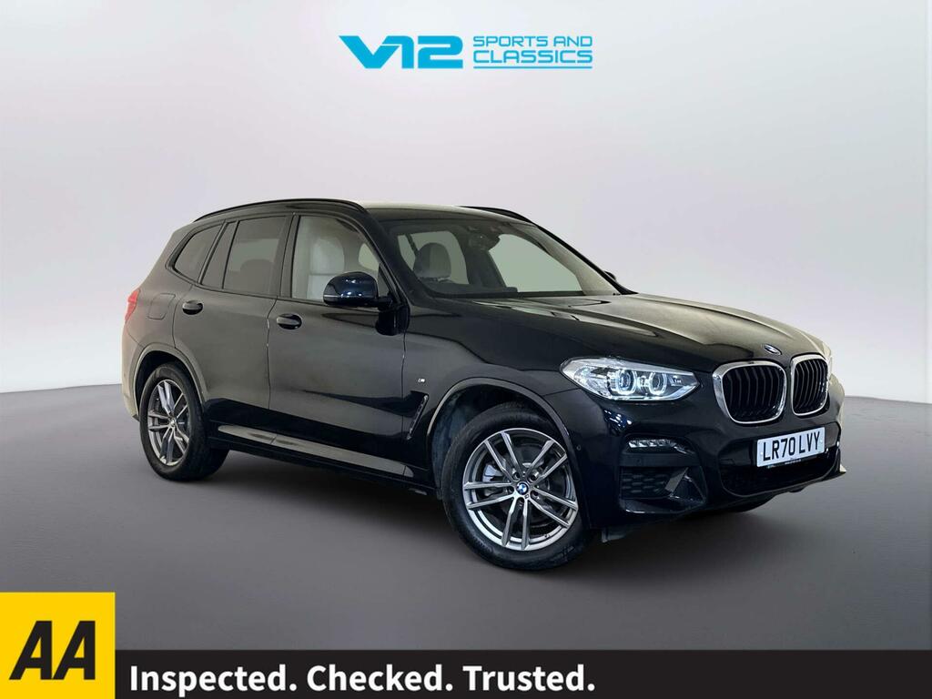 BMW X3 2.0 20D M Sport Suv Xdrive Euro 6 Black