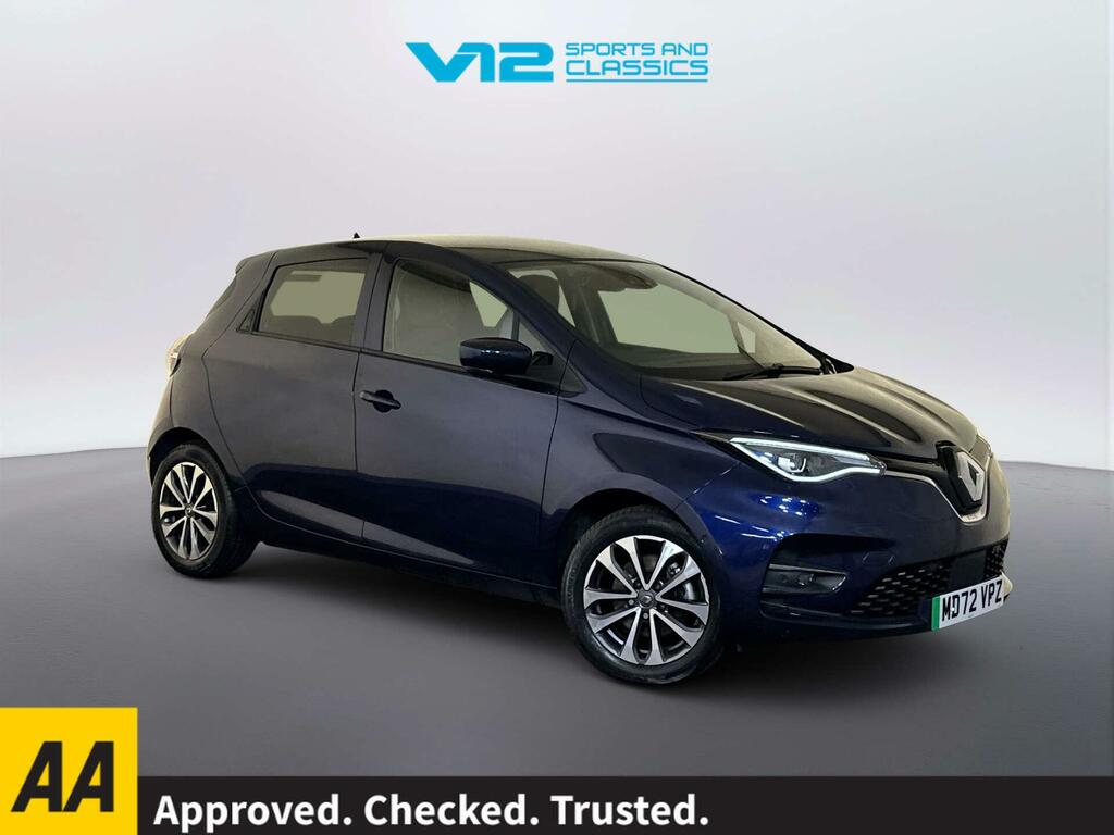 Renault Zoe R135 Ev50 52Kwh Gt Line Hatchback A Blue
