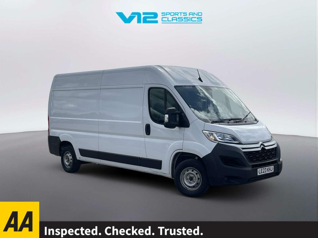 Citroen Relay 2.2 Bluehdi 35 Enterprise Edition Panel Van Di White