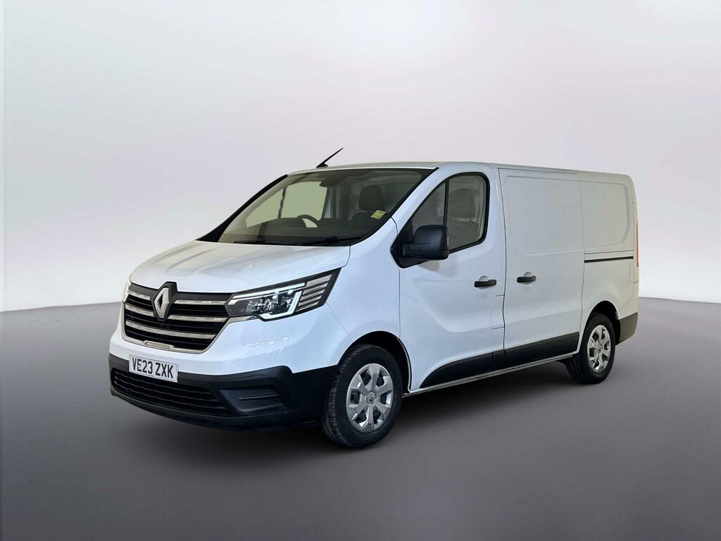 Renault Trafic 2.0 Dci Blue Sl30 Advance Panel Van Man White #4