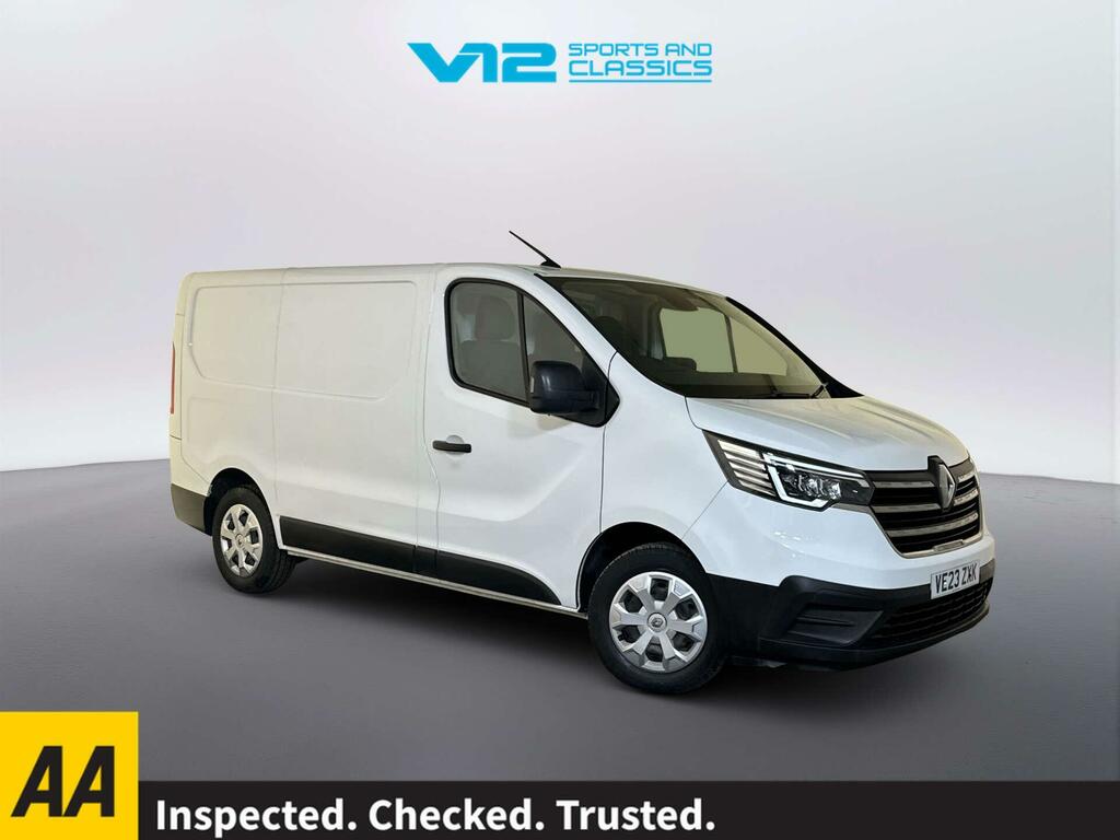 Renault Trafic 2.0 Dci Blue Sl30 Advance Panel Van Man White