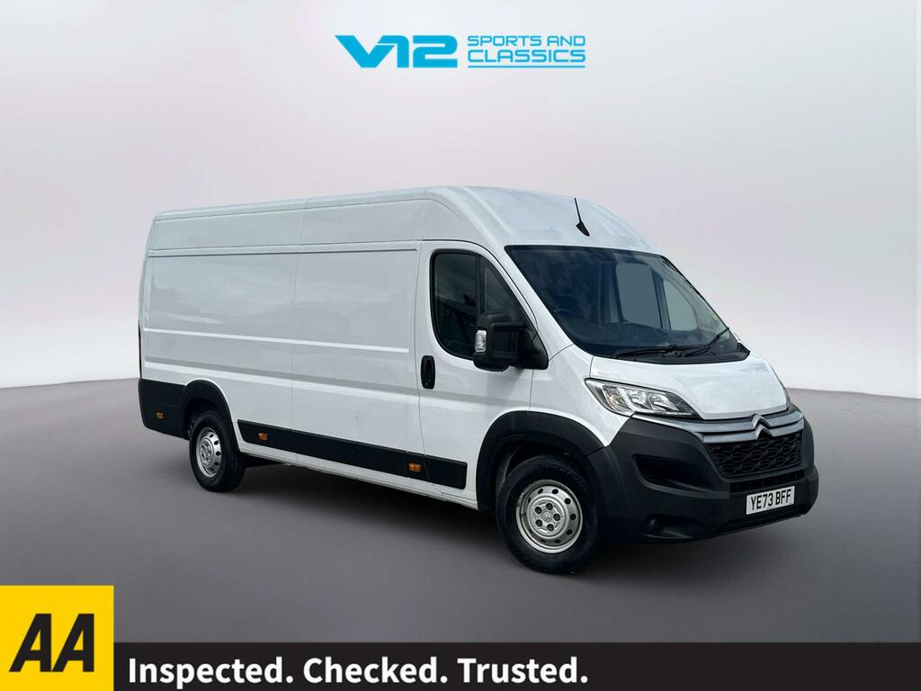 Citroen Relay 2.2 Bluehdi 35 Enterprise Edition Panel Van Di White