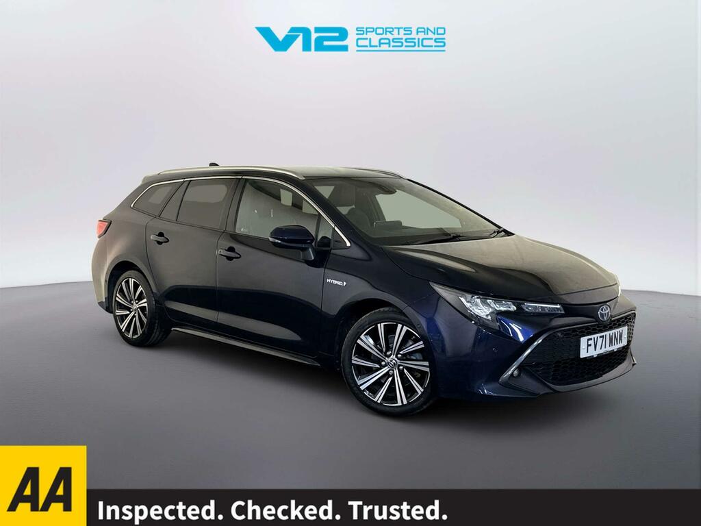 Toyota Corolla 2.0 Vvt-h Gpf Design Touring Sports Hyb Blue