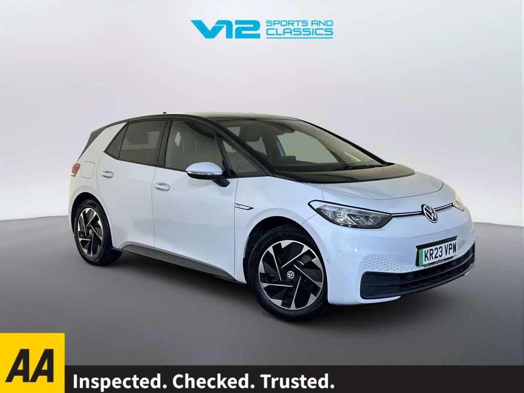 Volkswagen ID.3 Pro Performance 58Kwh Life Hatchback White