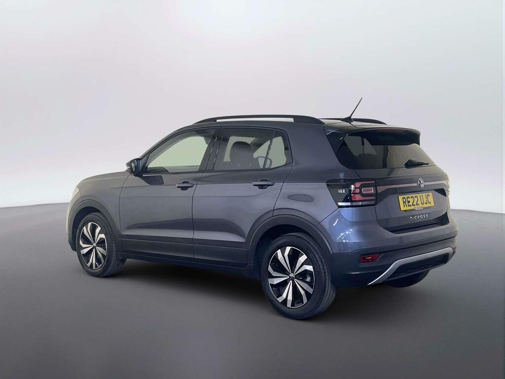 Volkswagen T-Cross 1.0 Tsi Black Edition Suv Dsg Euro 6 S Grey #6