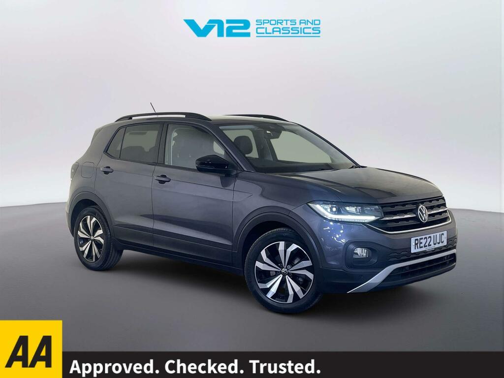 Volkswagen T-Cross 1.0 Tsi Black Edition Suv Dsg Euro 6 S Grey