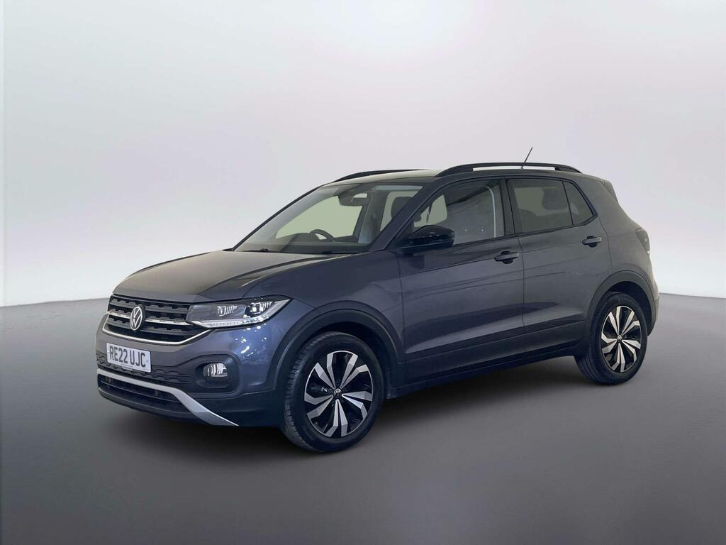 Volkswagen T-Cross 1.0 Tsi Black Edition Suv Dsg Euro 6 S Grey #4