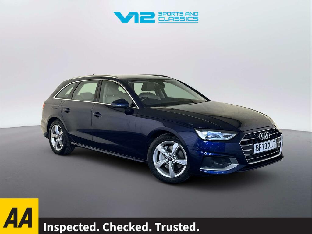 Audi A4 Avant 2.0 Tfsi 40 Sport Estate S Tronic Euro Blue
