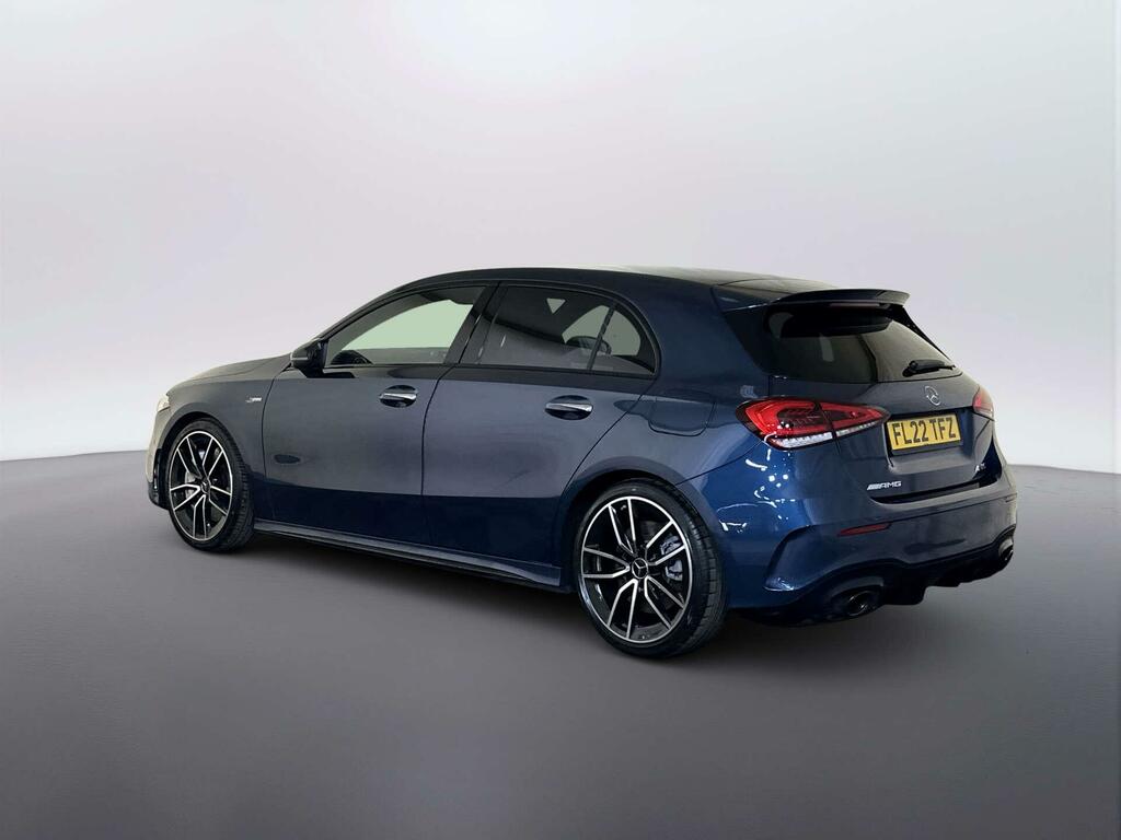 Mercedes-Benz A Class 2.0 A35 Amg Edition Premium Hatchback FL22TFZ Blue #6