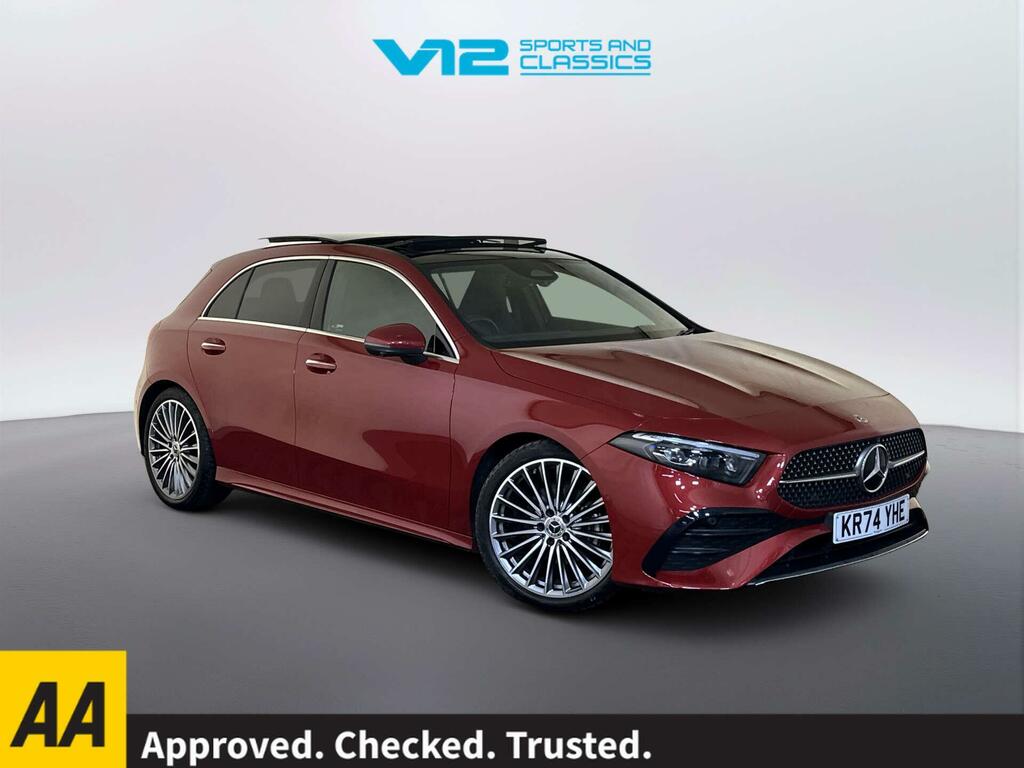 Mercedes-Benz A Class 1.3 A200h Mhev Amg Line Premium Plus Hatchback 5 Red