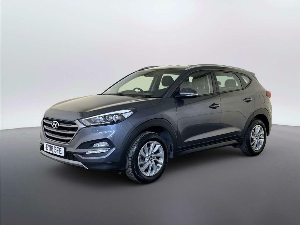 Hyundai Tucson 1.6 Gdi Blue Drive Se Nav Suv Eu EY18BFE Grey #4