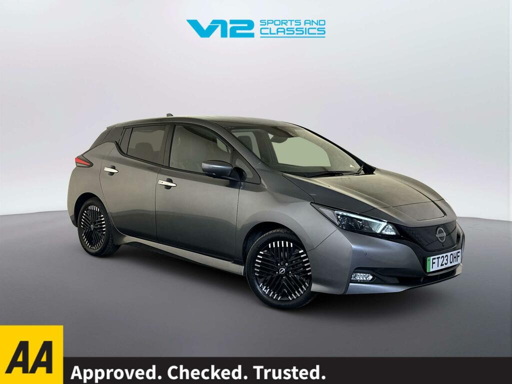 Nissan Leaf 39Kwh Tekna Hatchback 150 Ps Grey