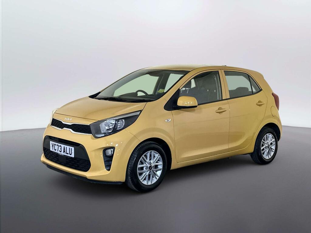 Kia Picanto 1.0 Dpi 2 Hatchback Amt Euro 6 Ss 6 Yellow #4
