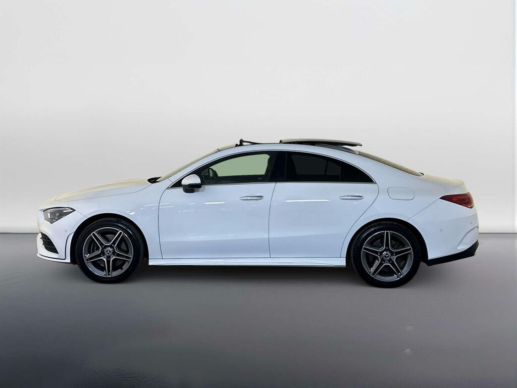 Mercedes-Benz CLA Class 1.3 Cla250e 15.6Kwh Amg Line Premium Plus Coupe White #5