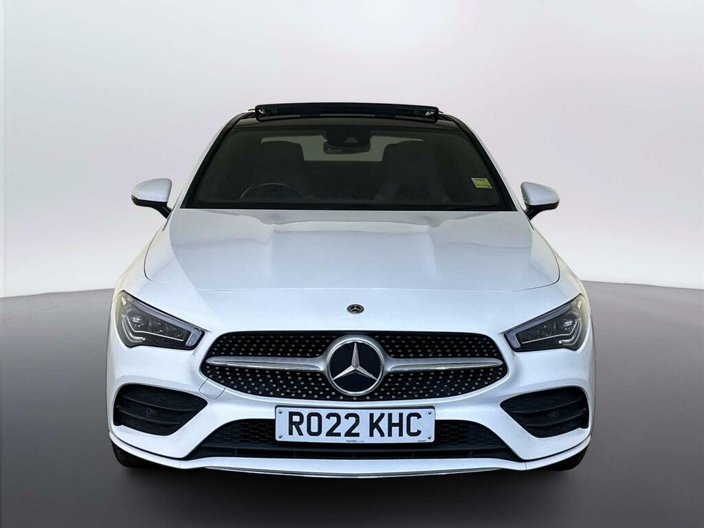 Mercedes-Benz CLA Class 1.3 Cla250e 15.6Kwh Amg Line Premium Plus Coupe White #3