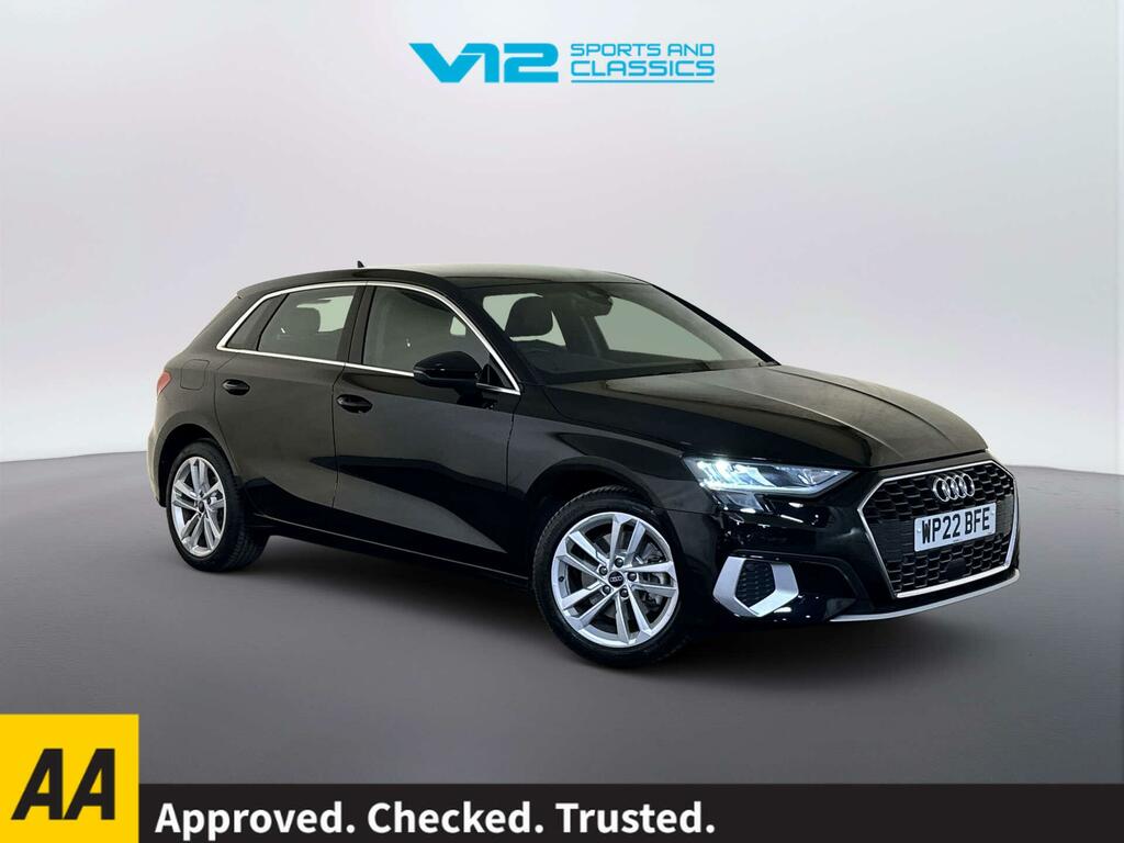 Audi A3 1.4 Tfsie 40 Sport Sportback Plug-in Hy Black