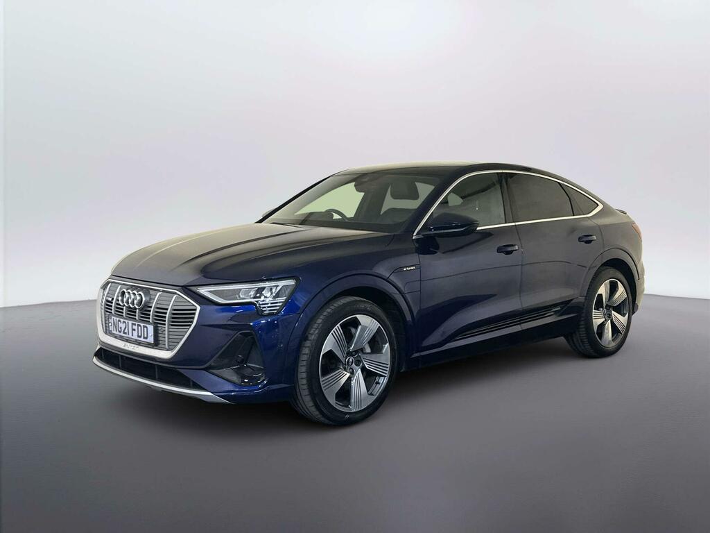 Audi E-tron 55 S Line Sportback Quattro 95Kw Blue #4