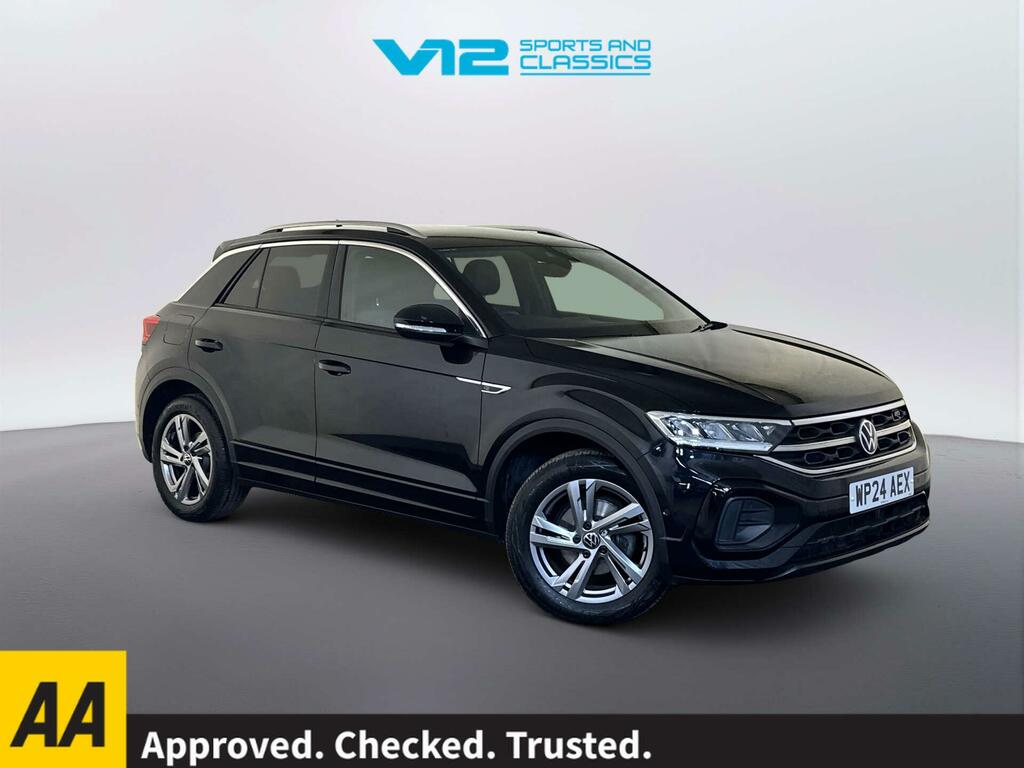 Volkswagen T-Roc 1.5 Tsi R-line Suv Euro 6 Ss Black