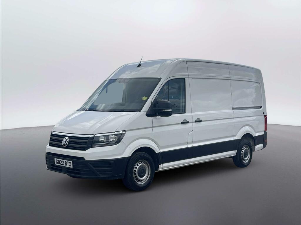 Volkswagen Crafter 2.0 Tdi Cr35 Trendline Panel Van GD22BTX White #4