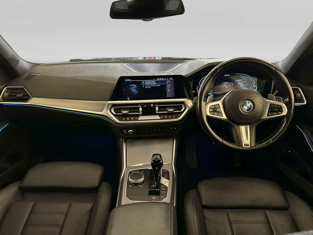 BMW 3 Series 2.0 330E 12Kwh M Sport Touring Plug-in Black #2