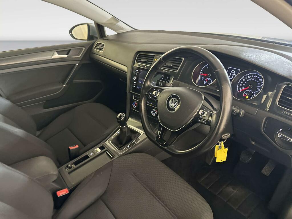 Volkswagen Golf Blue #14