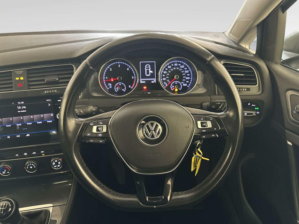 Volkswagen Golf Blue #13