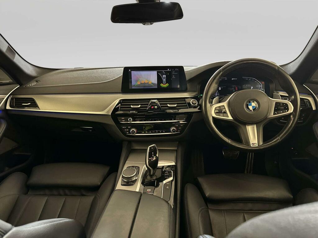 BMW 5 Series 2.0 530E 9.2Kwh M Sport Saloon Plug-in Blue #2