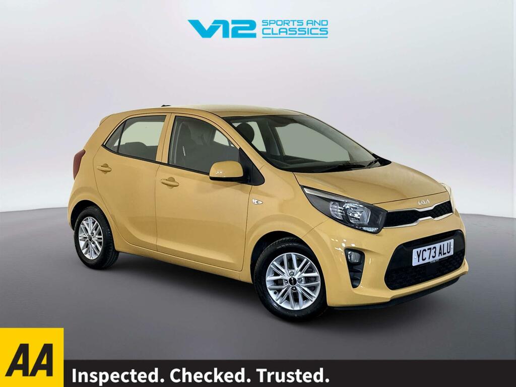 Kia Picanto 1.0 Dpi 2 Hatchback Amt Euro 6 Ss 6 Yellow