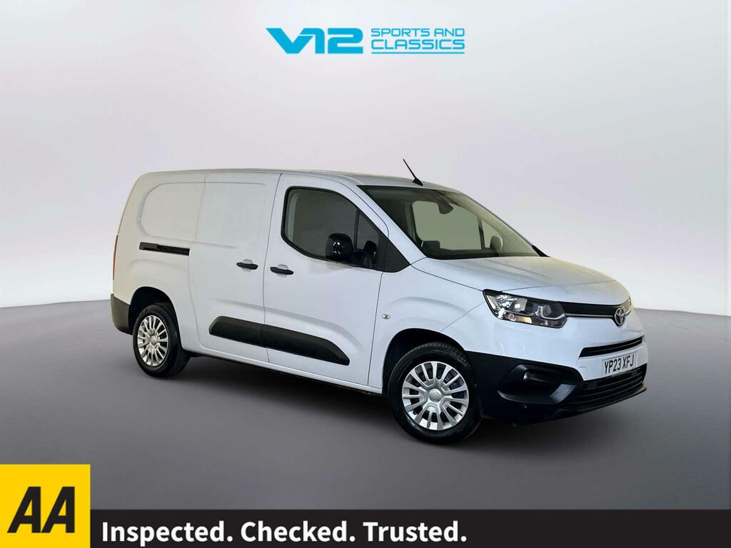 Toyota Proace City 1.5 Bluehdi Icon Long Panel Van White