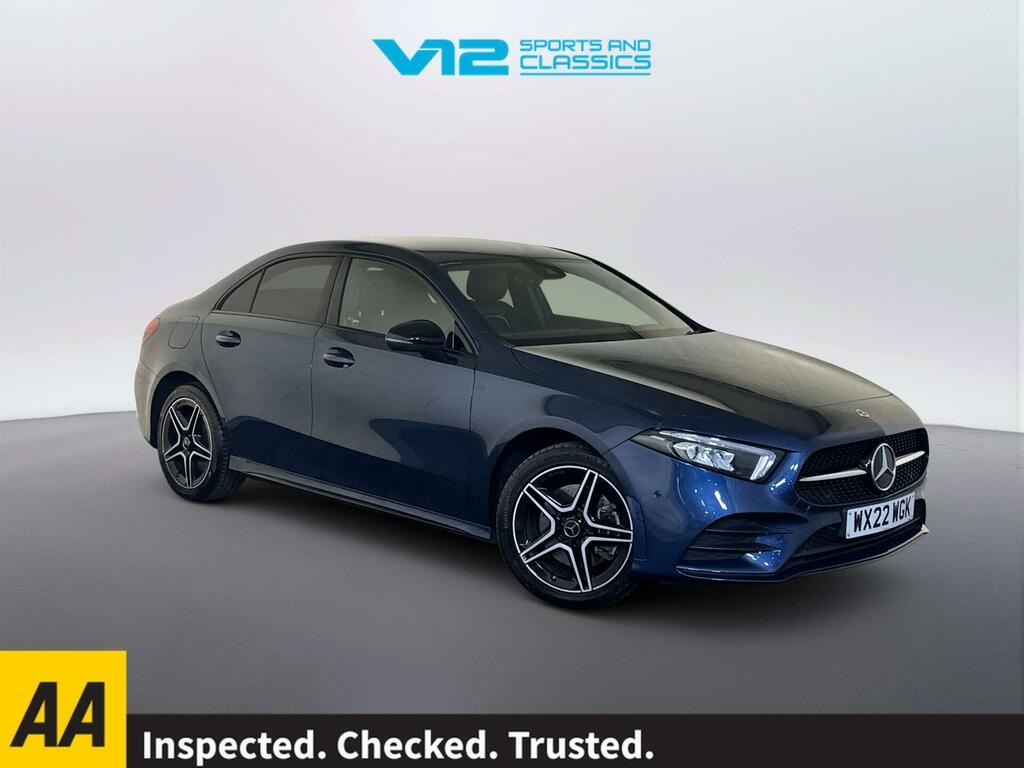Mercedes-Benz A Class 1.3 A250e 15.6Kwh Amg Line Edition Executive Sal Blue
